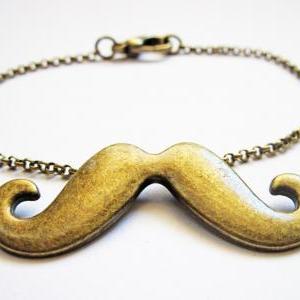 Mustache Bracelet, Moustache Bracelet, Lovely..